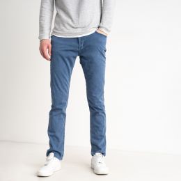 3377-2 синие мужские джинсы (стрейчевые, 7 ед. размеры полубатал: 32. 34. 34. 36. 36. 36. 38) фото