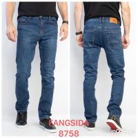 8758 # синие мужские джинсы (Fangsida, стрейч коттон, 8 ед, размеры норма: 29-36) выдача на следующий день фото