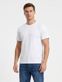 1900-10 белая мужская футболка (YOLA, коттон, 5 ед. размеры норма: M. L. XL. XL. 2XL) фото