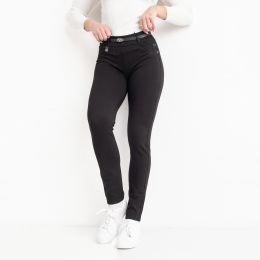купить оптом джинсы 0080-1 черные женские брюки (CEMEILLA, 6 ед. размеры норма: 25-30, маломерят на 2-3 размера) недорого