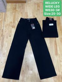 0630-3 # черные женские джинсы (Relucky, стрейч коттон, 6 ед, размеры норма: 25-30) выдача на следующий день фото