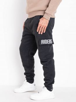6711-6 серые мужские спортивные штаны (GODSEND, флис, 5 ед. размеры норма: M. L. XL. 2XL. 3XL) фото