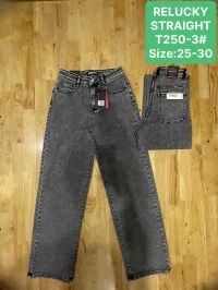 0250-3 # серые женские джинсы (Relucky, стрейч коттон, размеры норма: 25-30) выдача на следующий день фото