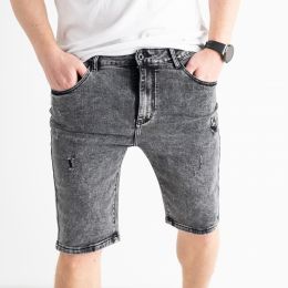 0805 New Jeans джинсовые шорты мужские серые стрейчевые (8 ед.размеры: 29.30.31.32.33.34.36.38) фото