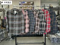 9931 # выбор цвета женская рубашка с камушками (JJF, фланель, 4 ед, размеры батал: XL-4XL) выдача на следующий день фото