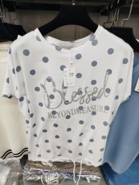 7219# микс цветов женская футболка (хлопок, 20 ед, размеры батал: 3XL/4XL универсальный) выдача на следующий день фото