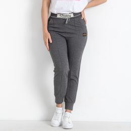 0701-6 серые женские спортивные штаны (5 ед. размеры батал: XL. 2XL. 3XL. 4XL. 5XL) фото