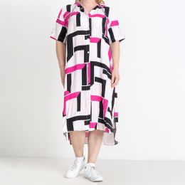 5328-4* розовое женское платье (BASE, капюшон, 5 ед. размеры батал: XL. 2XL. 3XL. 4XL. 5XL) выдача на следующий день фото