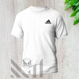 20304-10* белая мужская футболка с принтом (турецкий трикотаж, 5 ед. размеры норма: M. L. XL. 2XL. 3XL) выдача на следующий день фото
