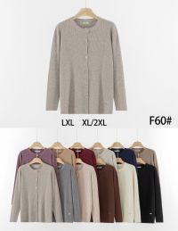 купить 0060 # микс цветов женский свитер (Kiss me, 10 ед, размеры батал: L/2XL) выдача на следующий день оптом