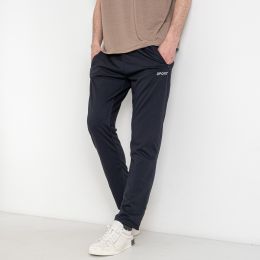 купить оптом джинсы 6545-2 темно-синие мужские спортивные штаны (5 ед. размеры на бирках: 46. 48. 50. 52. 54, маломерят на один-два размера)  недорого