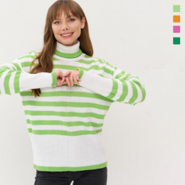 3346 микс расцветок женский свитер (oversize, 5 ед. один универсальный размер: 48-50) фото