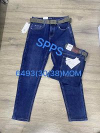 6493 # синие женские джинсы (SPPS, стрейчевые, 6 ед. размеры батал: 30-38) выдача на следующий день фото