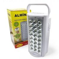 2606   аккумуляторный фонарь Almina, с функцией  Power bank (1 ед, 24 лампочки LED)