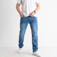 купить 8085 MelinBaron джинсы мужские полубатальные голубые стрейчевые ( 8 ед.размеры: 32.33.34.36/2.38.40.42) оптом