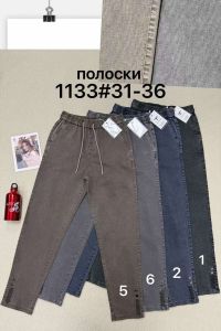1133# выбор цвета женские стрейчевые джинсы Fudeyan (6 ед, размеры батал: 31-36) выдача на следующий день фото