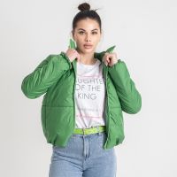 0420-7 салатовая женская куртка-зефирка (5'TH AVENUE, синтепон, 4 ед. размеры норма: 42. 44. 46. 48) фото