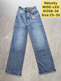 0208-3 # синие женские джинсы (Relucky, стрейч коттон, размеры норма: 25-30) выдача на следующий день фото