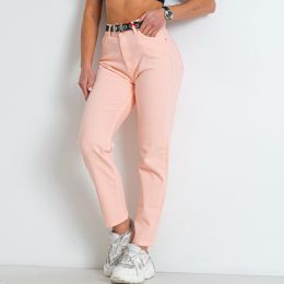 2668-824-1 пудровые женские джинсы (RICHONE, 6 ед. размеры норма: 25. 26. 27. 28. 29. 30) фото