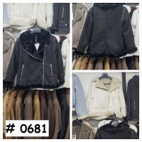 купить 0681* выбор цвета женская дубленка, oversize, экомех (6 ед, размеры норма: S-L) выдача на следующий день оптом