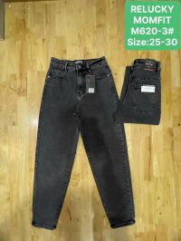 0620-3 # серые женские джинсы (Relucky, стрейч коттон, 6 ед, размеры норма: 25-30) выдача на следующий день фото
