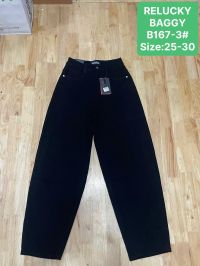 0167-3 # черные женские джинсы (Relucky, стрейч коттон, 6 ед, размеры норма: 25-30) выдача на следующий день фото