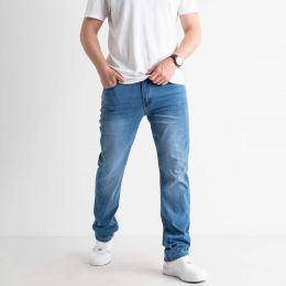 8085 MelinBaron джинсы мужские полубатальные голубые стрейчевые ( 8 ед.размеры: 32.33.34.36/2.38.40.42) фото