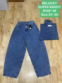 0109 # синие женские джинсы (Relucky, стрейч коттон, 6 ед, размеры норма: 25-30) выдача на следующий день фото