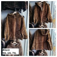 купить 2610* светло коричневая женская шубка (3 ед, размеры батал: 5XL. 6XL. 7XL) выдача на следующий день оптом