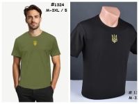 1324# выбор цвета мужская футболка (хлопок, 5 ед, размеры норма: M-3XL) выдача на следующий день фото