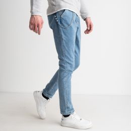 купить оптом джинсы 3237 синие мужские джинсы (стрейчевые, 7 ед. размеры норма: 29. 30. 31. 33. 33. 34. 36 ) недорого