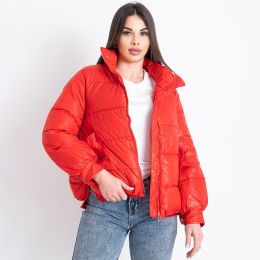 купить оптом джинсы 0605-5 красная женская куртка (синтепон, 5 ед. размеры норма: S. M. L. XL. 2XL)  недорого