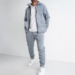 купить оптом джинсы 4216-7 МЕЛАНЖ YOLA спортивный костюм мужской из трехнитки на флисе (4 ед.размеры: M.L.XL.2XL) недорого