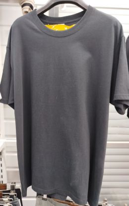 2295-6 * серая мужская футболка (оверсайз, 5 ед. размеры норма: М. L. XL. 2XL. 3XL) выдача на следующий день фото