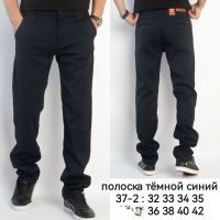 0037-2# синие мужские брюки (8 ед, размеры норма: 32-42) выдача на следующий день фото