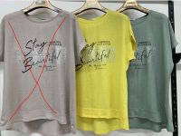 9562# выбор цвета женская футболка (лён, 4 ед, размеры батал: 3XL-6XL) выдача на следующий день фото