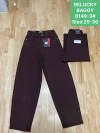 купить 0149 # черные женские джинсы (Relucky, стрейч, 6 ед, размеры норма: 25-30) выдача на следующий день оптом