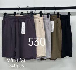 0530 * микс расцветок женские шорты (CLOVER, жатка, 12 ед. размеры норма: M/L. L/XL, повторяются) выдача на следующий день фото