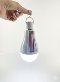 5000 Аварийная лампа ( E27 20W LED с 2 аккумуляторами  DL-2020, 1 ед,)