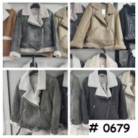 купить 0679* выбор цвета женская дубленка на овчине (6 ед, размеры норма: S. M. L повторяются) выдача на следующий день оптом