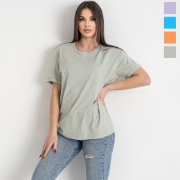 купить оптом джинсы 50125 четыре цвета женская футболка (MINIMAL, 5 ед. размеры на бирках S. M, соответствуют универсальному S-M) недорого