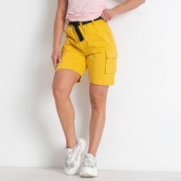 0813-8 желтые женские шорты (коттон, 5 ед. универсальный размер нормы: 44-48) фото