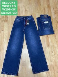 0206 # синие женские джинсы (Relucky, стрейч коттон, 6 ед, размеры норма: 25-30) выдача на следующий день фото