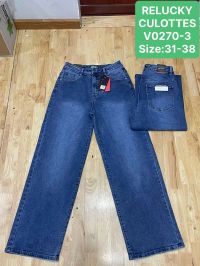 0270-3 # синие женские джинсы (Relucky, стрейч коттон, размеры батал: 31-38) выдача на следующий день фото