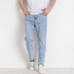 купить оптом джинсы 6307 голубые мужские джинсы (SPP'S, стрейчевые, 8 ед. размеры норма: 29. 30. 31. 32. 33. 34. 36. 38)  недорого