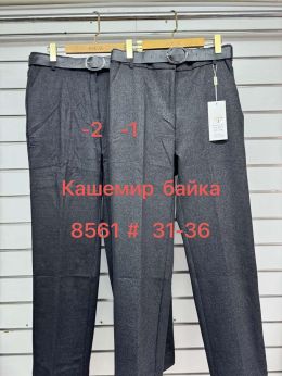 8561 # выбор цвета кашемировые женские брюки на байке (Fudeyan, 6 ед, размеры батал: 31-36) выдача на следующий день фото
