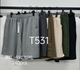 0531 * микс расцветок женские шорты (CLOVER, жатка, 12 ед. размеры батал: 8XL. 9XL. 10XL, повторяются) выдача на следующий день фото