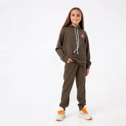 12900-72 ХАКИ спортивный костюм подростковый ангоровый на 8-14 лет (4 ед. размеры на бирке: 8.10.12.14) фото
