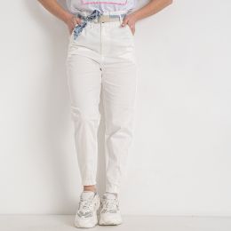 3017-2* белые женские джинсы (FUDEYAN, стрейчевые, 6 ед. размеры норма: 25. 26. 27. 28. 29. 30) выдача на следующий день фото