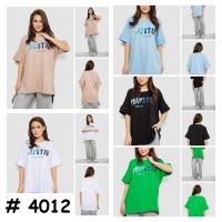 4012# выбор цвета женская футболка оверсайз (4 ед, размеры оверсайз: 4XL-5XL) выдача на следующий день фото